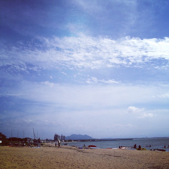 夏は終わりだな #イマソラ #空 #雲 #like #sea